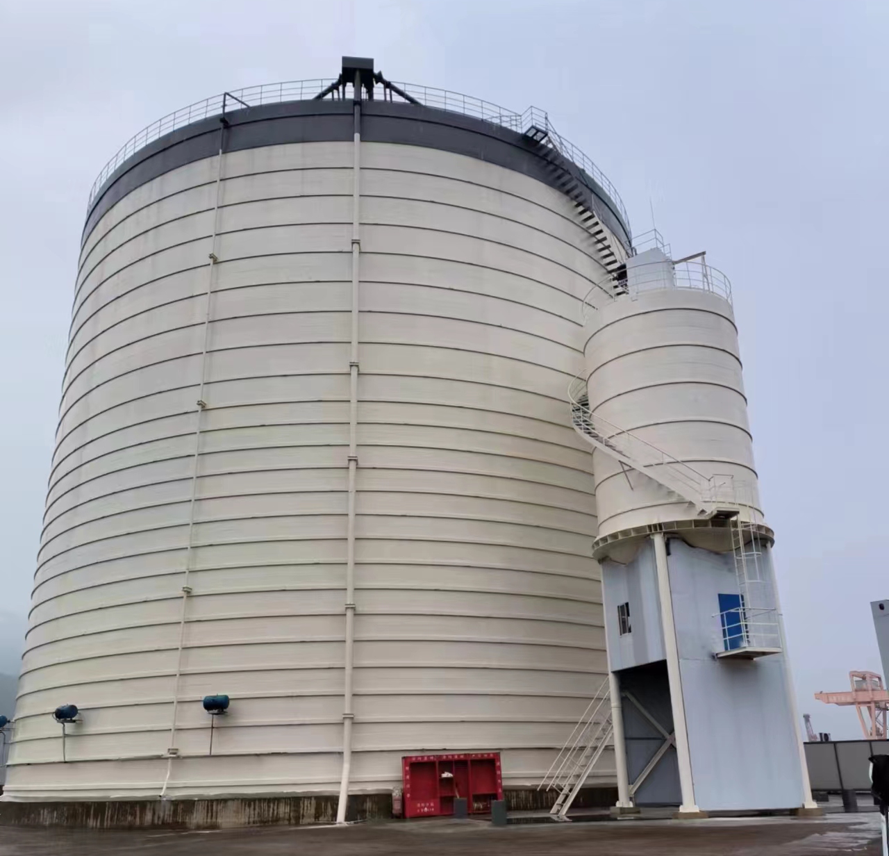 惠城10万吨水泥钢板库