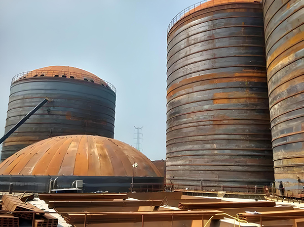 惠城焦粉钢板仓